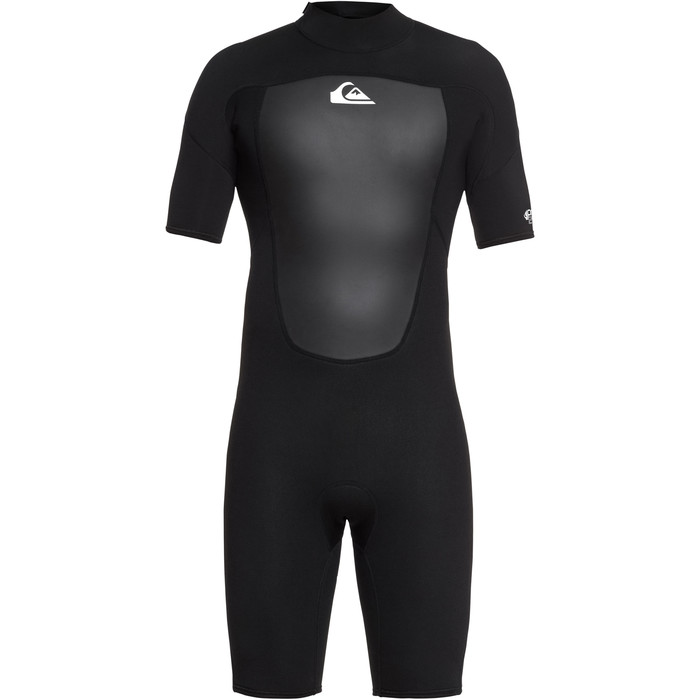 2021 Quiksilver 2mm Prologue Back Zip Shorty Wetsuit Black EQYW503010